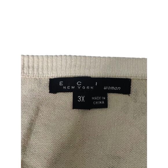 ECI New York women's crop sweater size 3X - Picture 4 of 4